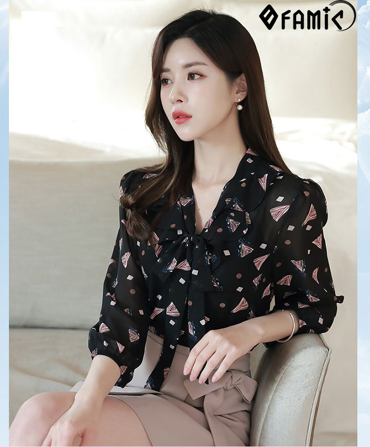 Top 10 áo sơ mi nữ kiểu Hàn Quốc đáng yêu được yêu thích nhất